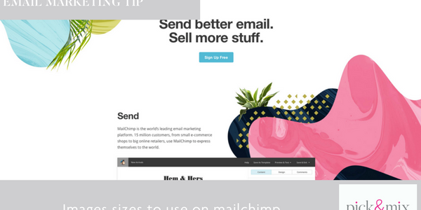 Mailchimp Image Sizes To Use Pick And Mix Marketing York